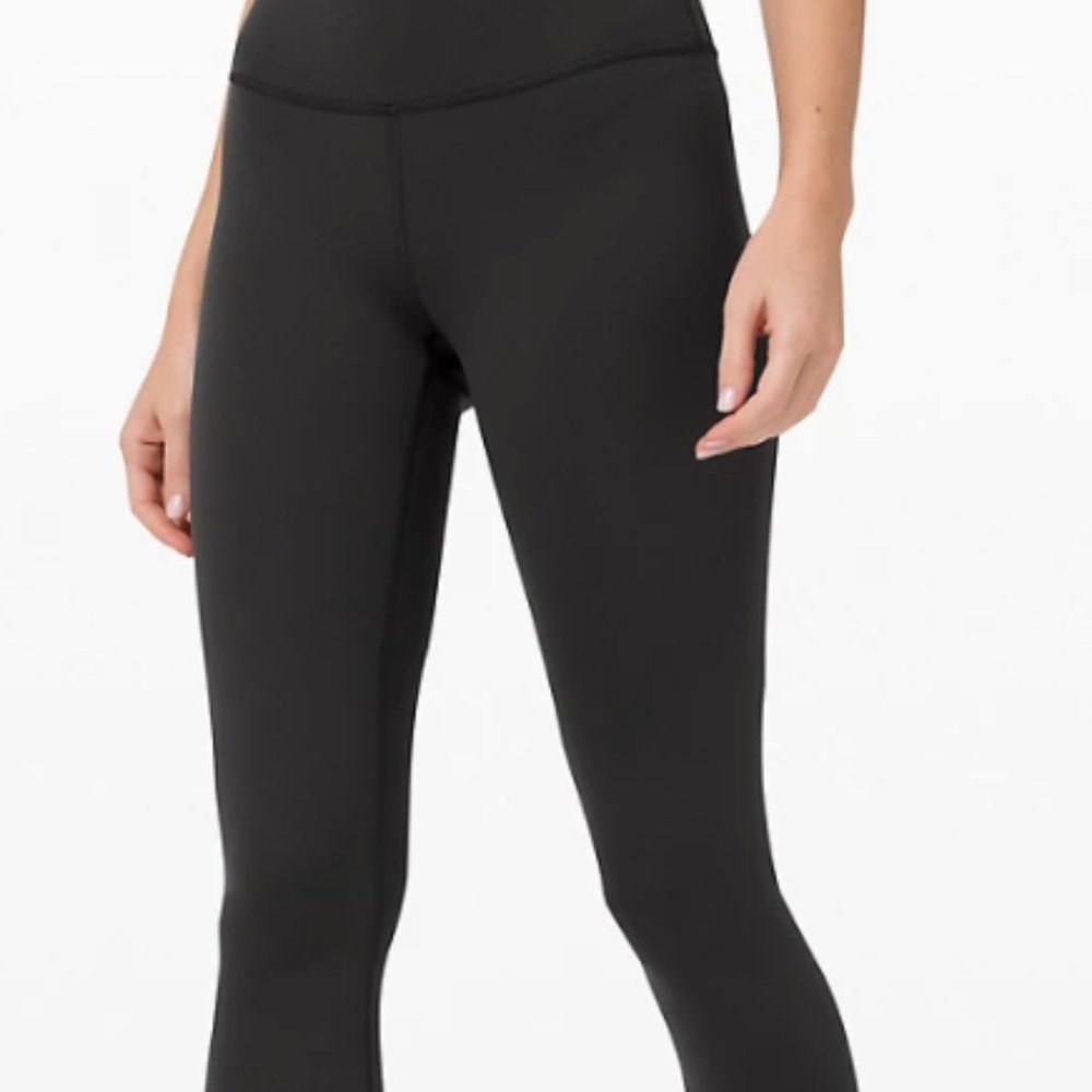 Lululemon Wunder Train High Rise Crop 21" Sz 2